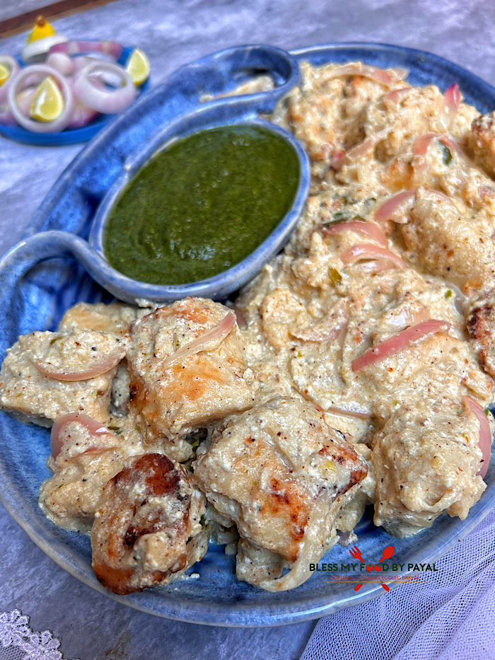 Malai soya chaap recipe