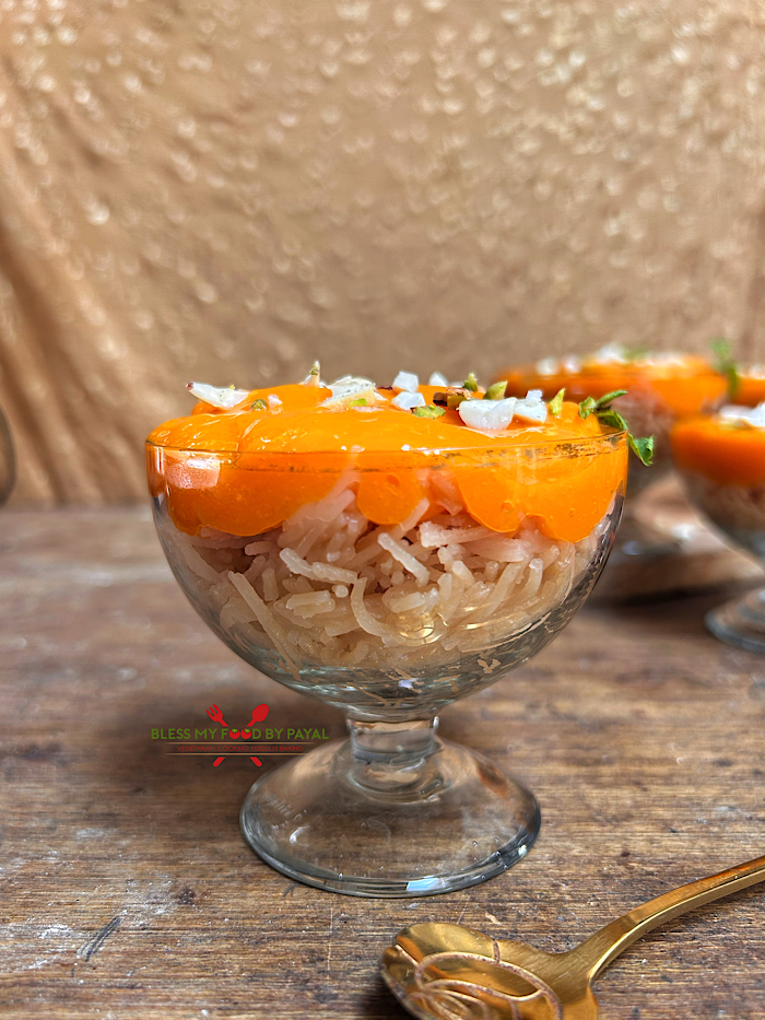 Vegan Mango Vermicelli Dessert