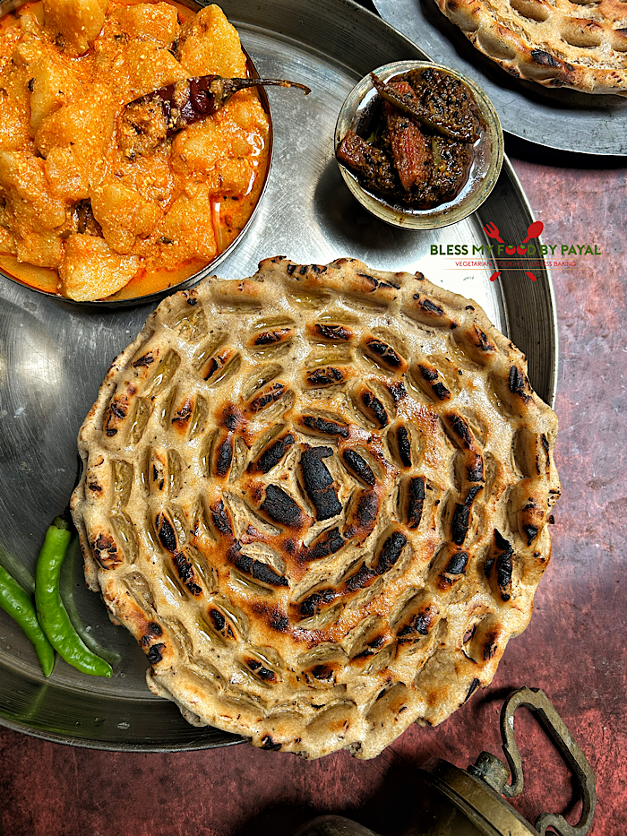 Rajasthani Khoba Roti Recipe | Jadi Roti Recipe