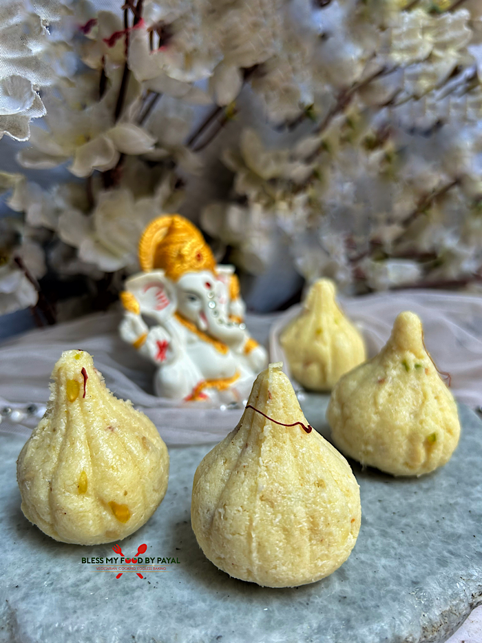 No Cook Coconut Modak Recipe