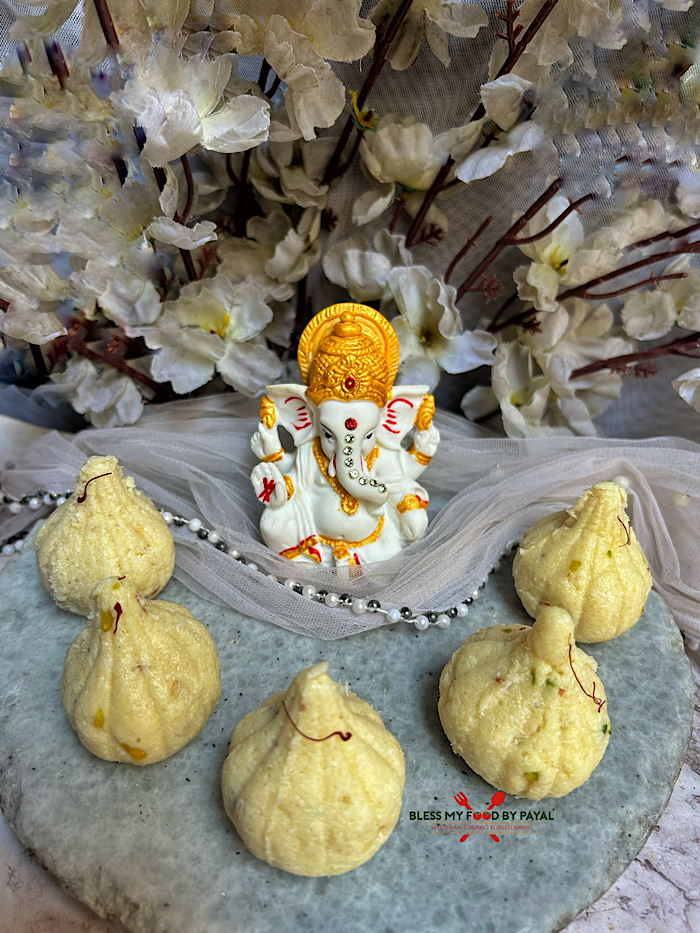 No Cook Coconut Modak Recipe