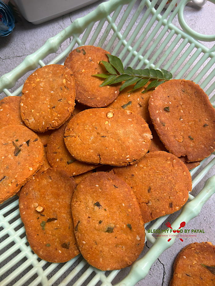 Nippattu Recipe in Air Fryer and Oven | Crispy Karnataka Nippattu Without Deep Frying