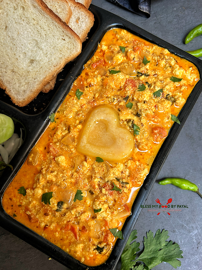 Street Style Amritsari Paneer Bhurji Recipe