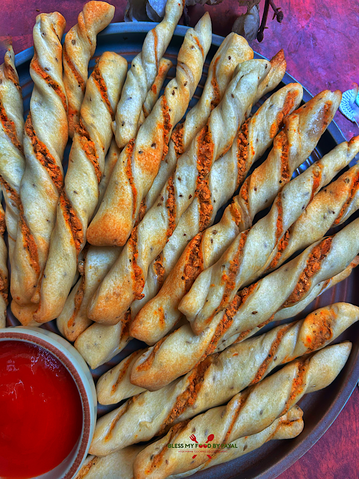 Twisted Samosa Sticks Recipe in Air Fryer | Crispy Potato Samosa Sticks