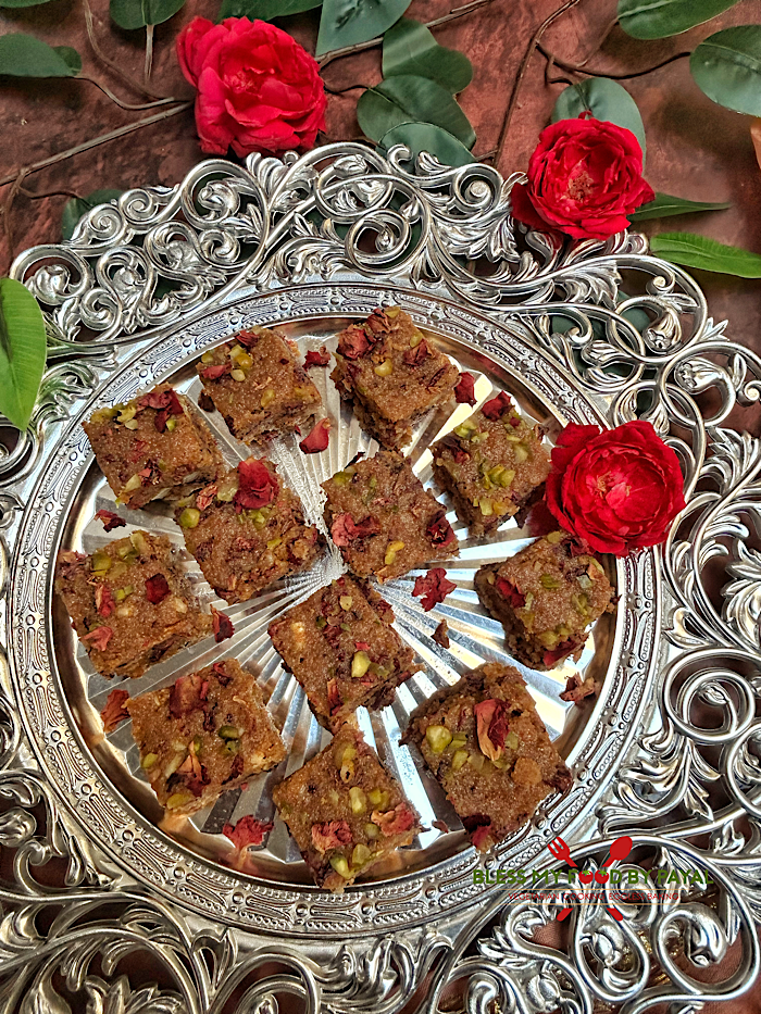 Gulab Pak Recipe | Rose Petal Barfi | Traditional Indian Rose Sweet