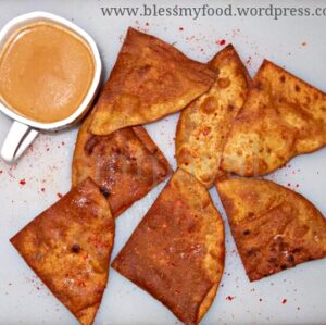Roti Nachoes | how to use leftover roti
