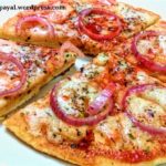 make pizza without oven | vegan cheese pizza recipe | homemade cheese pizza recipe