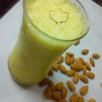 Badam Kesar Milkshake | kesar badam milk | almond milk | kesar doodh