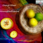 Orange Kheer | Komola kheer | orange basundi | milk pudding with orange