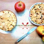 Apple pie recipe eggless | simple apple pie recipe