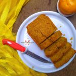 vegan orange cake recipe | eggless orange cake