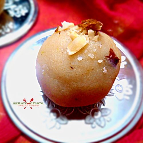 ladoo from leftover ghee residue