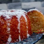 eggless semolina and coconut cake  | eggless coconut rava cake recipe