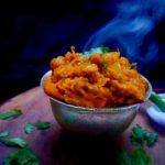 smoked eggplant curry | baingan ka bharta | vegan roasted aubergine recipe