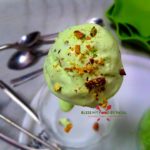 Pista ice cream recipe | eggless pistachios ice cream | pista ice cream without machine