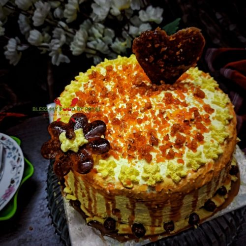 Butterscotch cake - Eva Bakes