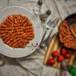 Red sauce pasta without vegetables