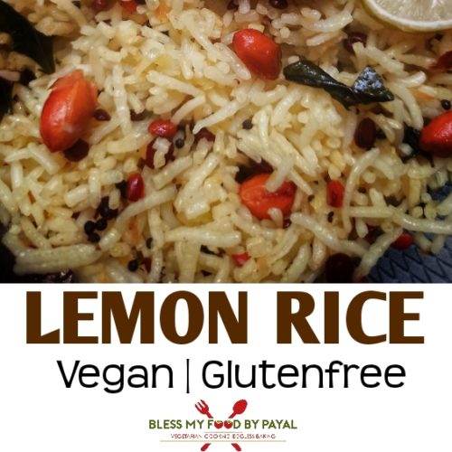 Vegan lemon rice