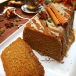 Eggless Masala chai cake with brown butter glaze | tea cake recipe