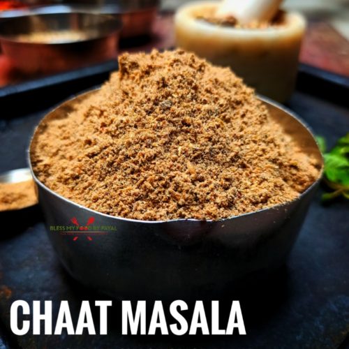 Homemade chaat masala
