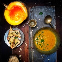 vegan pumpkin soup without coconut milk