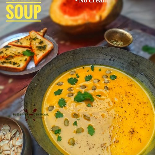 vegan pumpkin soup no coconut