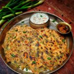 Hare pyaz ka paratha recipe (Spring onion paratha recipe)