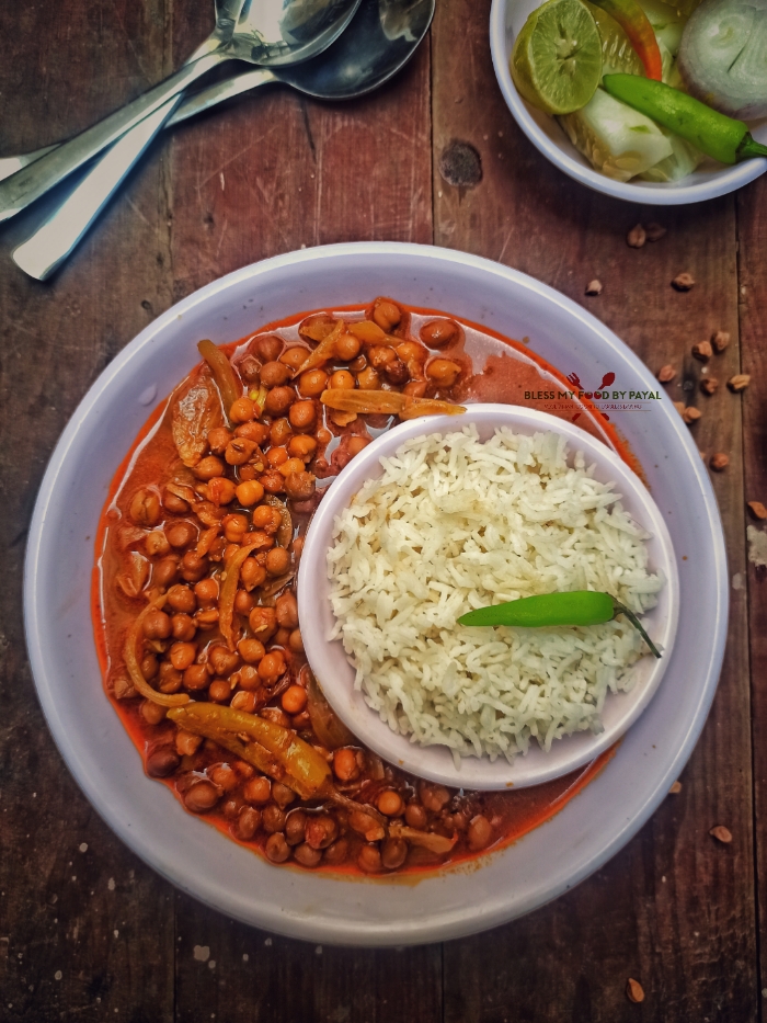 Brown Chickpeas recipe indian