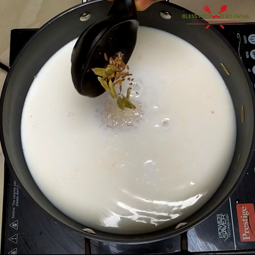 vermicelli kheer with custard powder | how to make semiya custard