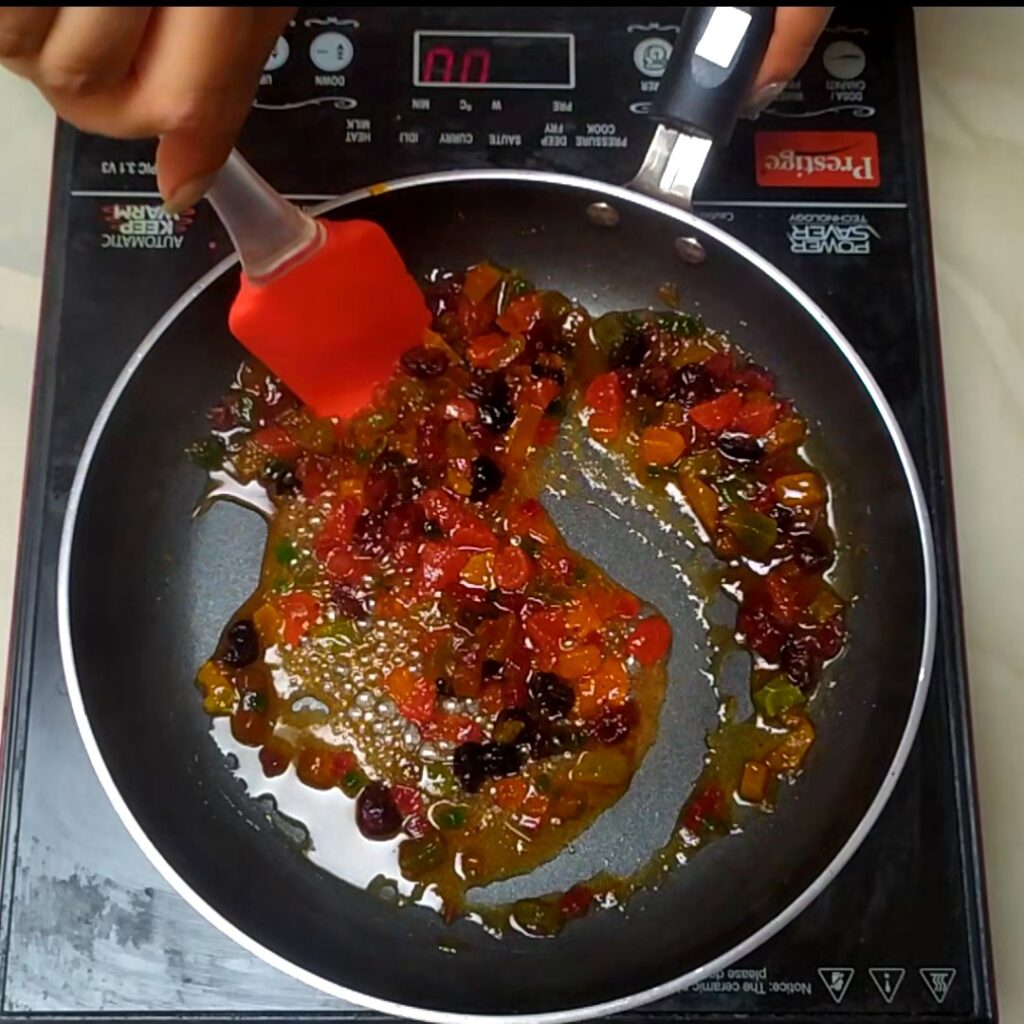 Christmas Fruit Cake Cookies Recipe | Bless my food by payal