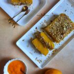 Eggless Mango semolina cake recipe (vegan)