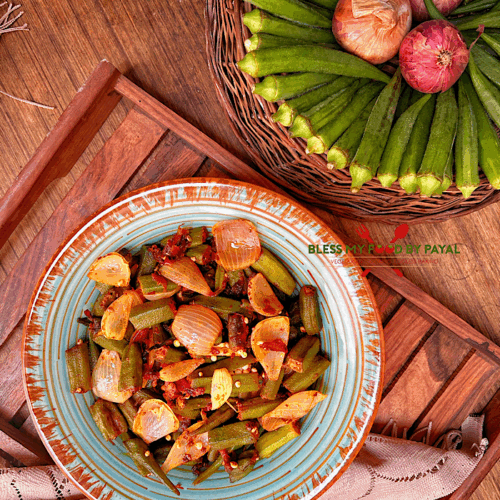 Bhindi do pyaza recipe | Okra with Onions recipe