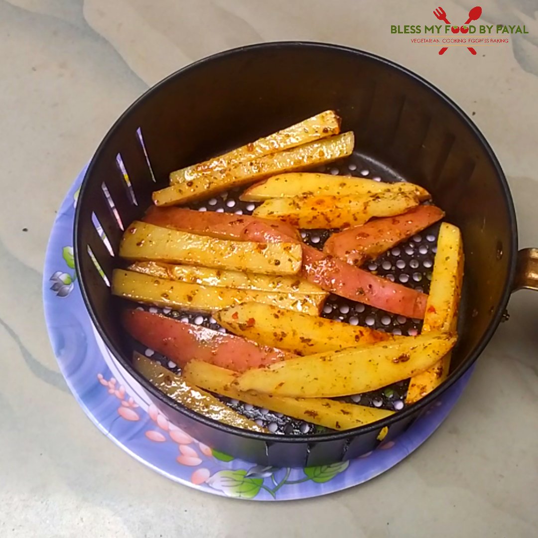 Potato wedges in air fryer