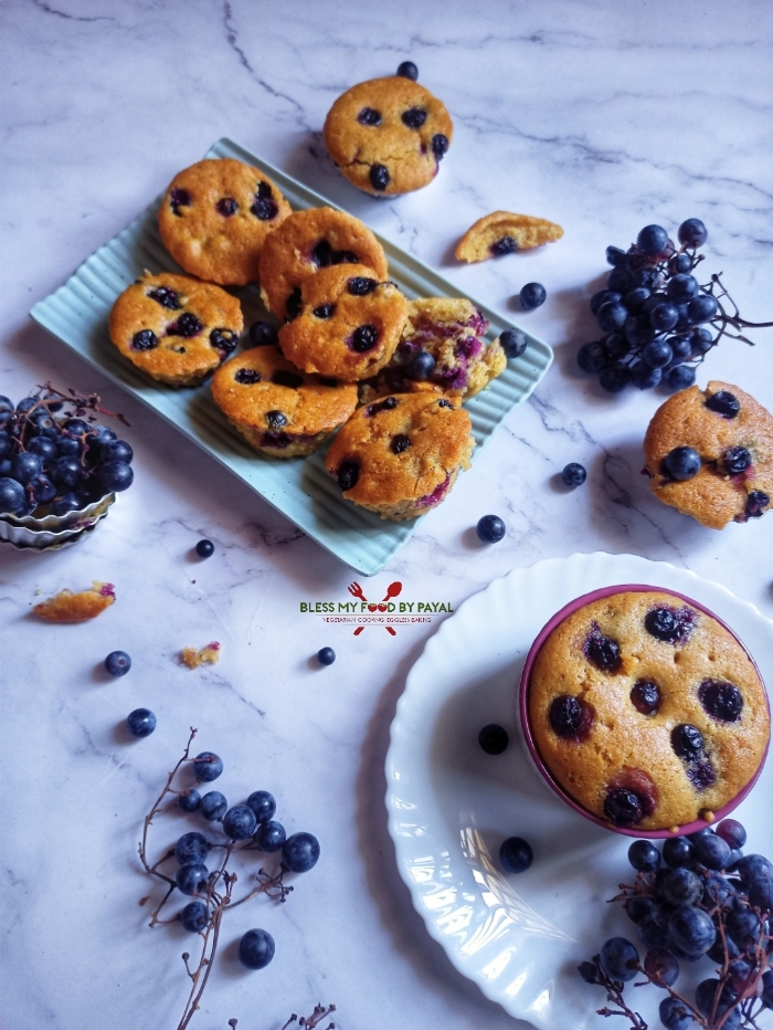 Air Fryer Blueberry muffins recipe
