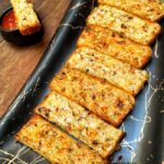 Mayo Garlic Bread Sticks in air fryer | mayo garlic toast