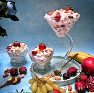 Vegan Indian fruit Cream recipe | Vegan Fruit salad with cream