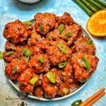 Asian Inspired Vegan Orange Cauliflower in Air Fryer