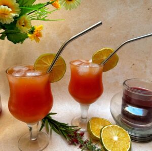 Grenadine Twister Mocktail Recipe