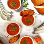 Air Fryer Roasted Carrot Soup recipe (& Oven)