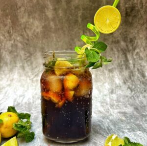 Virgin Black Mojito recipe