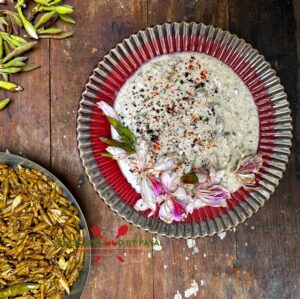 Kachnaar ki kali ka raita