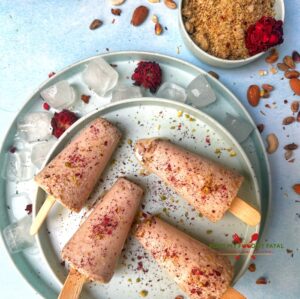 Leftover Thandai Kulfi recipe
