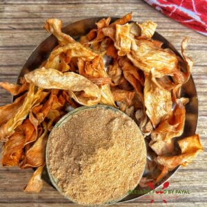 How to make Dry mango powder in air fryer | homemade amchur recipe