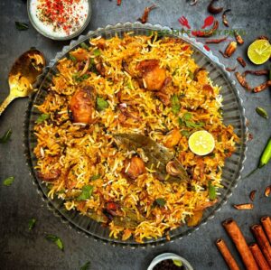 Dum Aloo Biryani Recipe