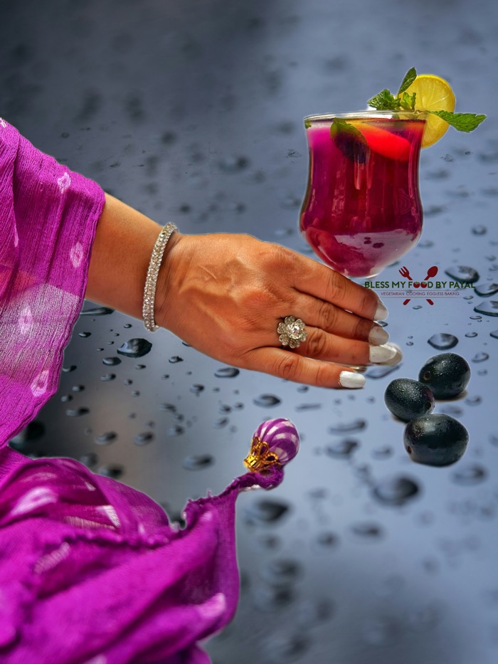 Kala khatta sharbat recipe | Jamun drink recipe