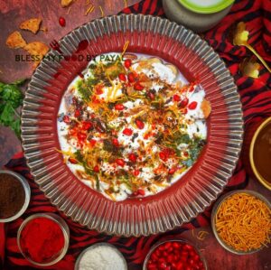 Air Fryer Dahi Bhalla Chaat recipe | Dahi vada recipe without oil