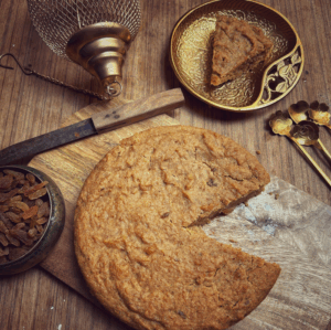Sugar free Vegan Raisins Cake Recipe
