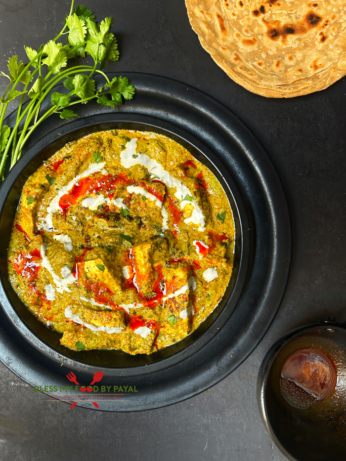 Authentic Hyderabadi Paneer Curry