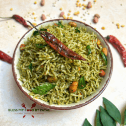 Curry Leaves Rice Recipe | Karuveppilai Saddam Recipe
