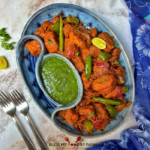 Chilli Soya Chaap Recipe